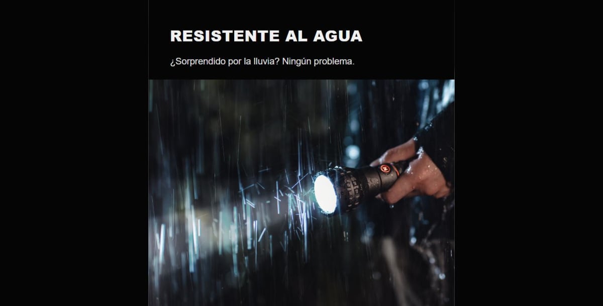 LINTERNA NEBO LUXTREME 500 LUMENS6