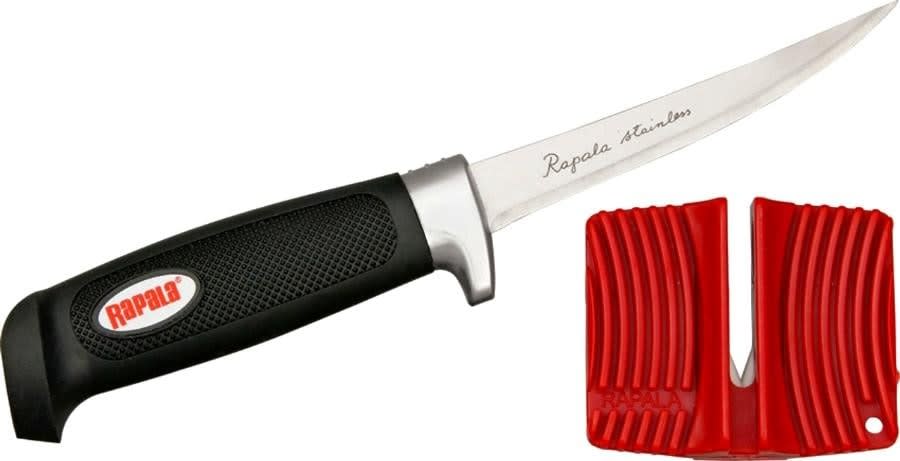 CUCHILLO RAPALA 10 CM + AFILADOR + FUNDA2