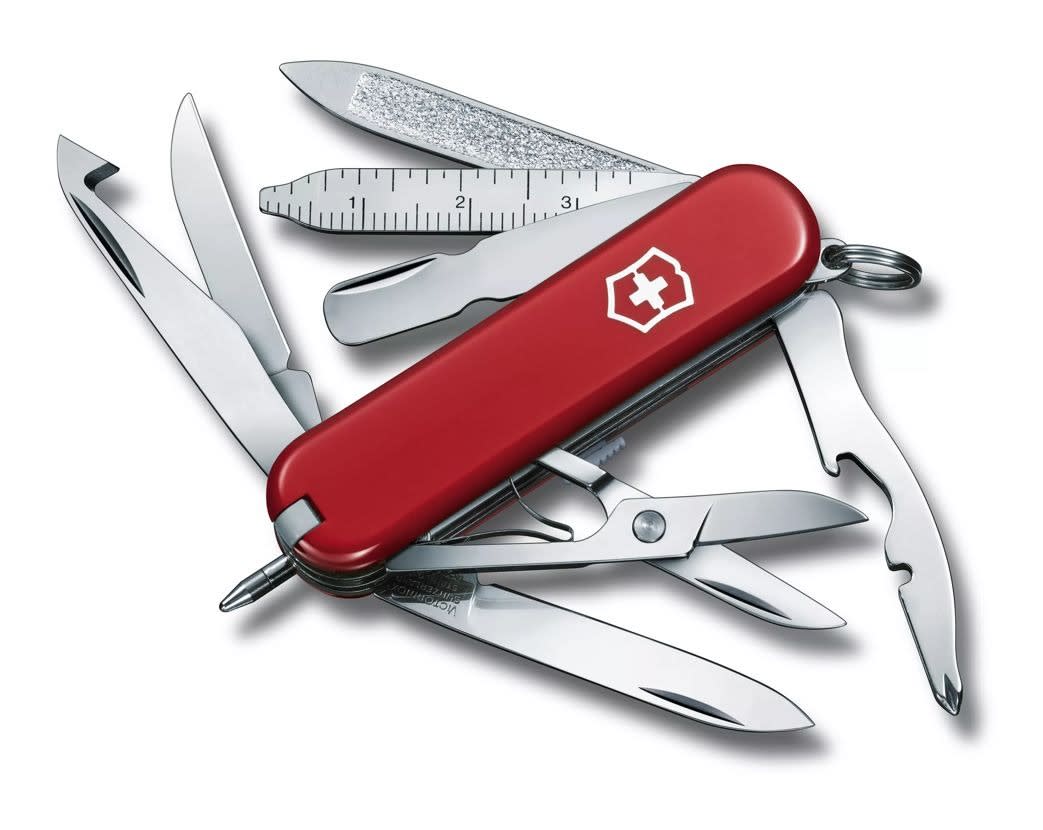 CORTAPLUMA VICTORINOX MINI CHAMP ROJO 18 FUN1