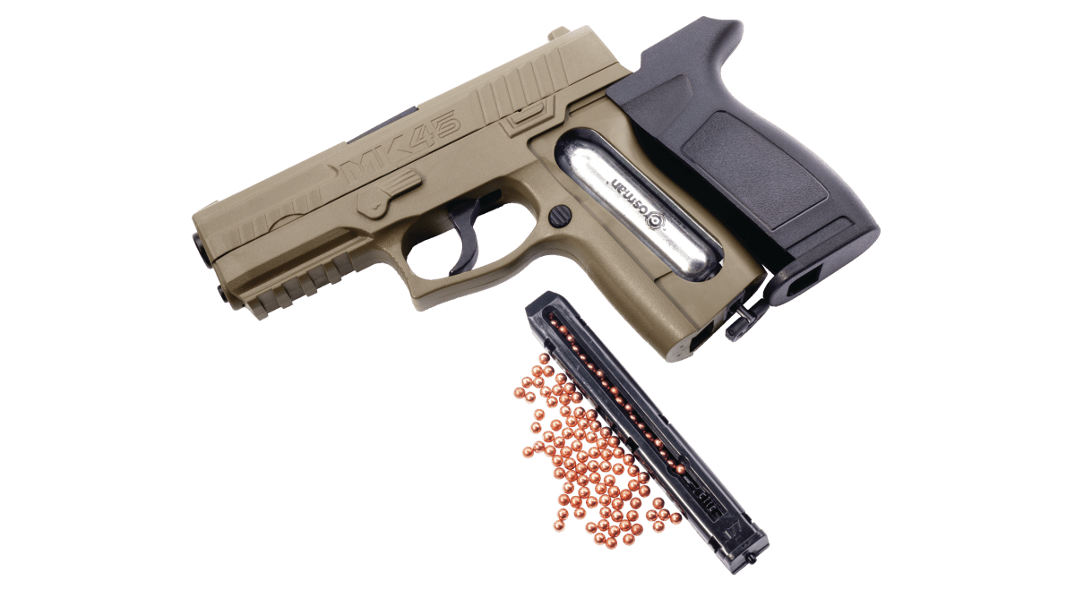 PISTOLA BALIN CO2 CROSMAN MK452