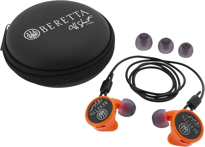 TAPONES AURICULARES BERETTA MINI HEADSET 049X / NARANJA1