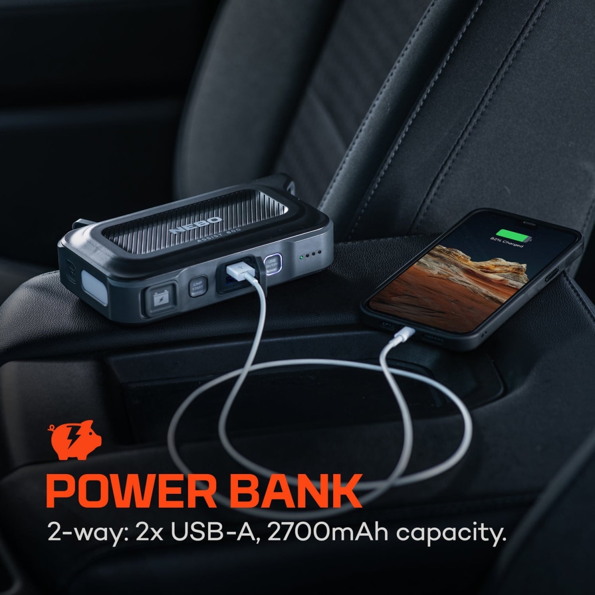 PARTIDOR NEBO ASSIST 800 JUMP STARTER5