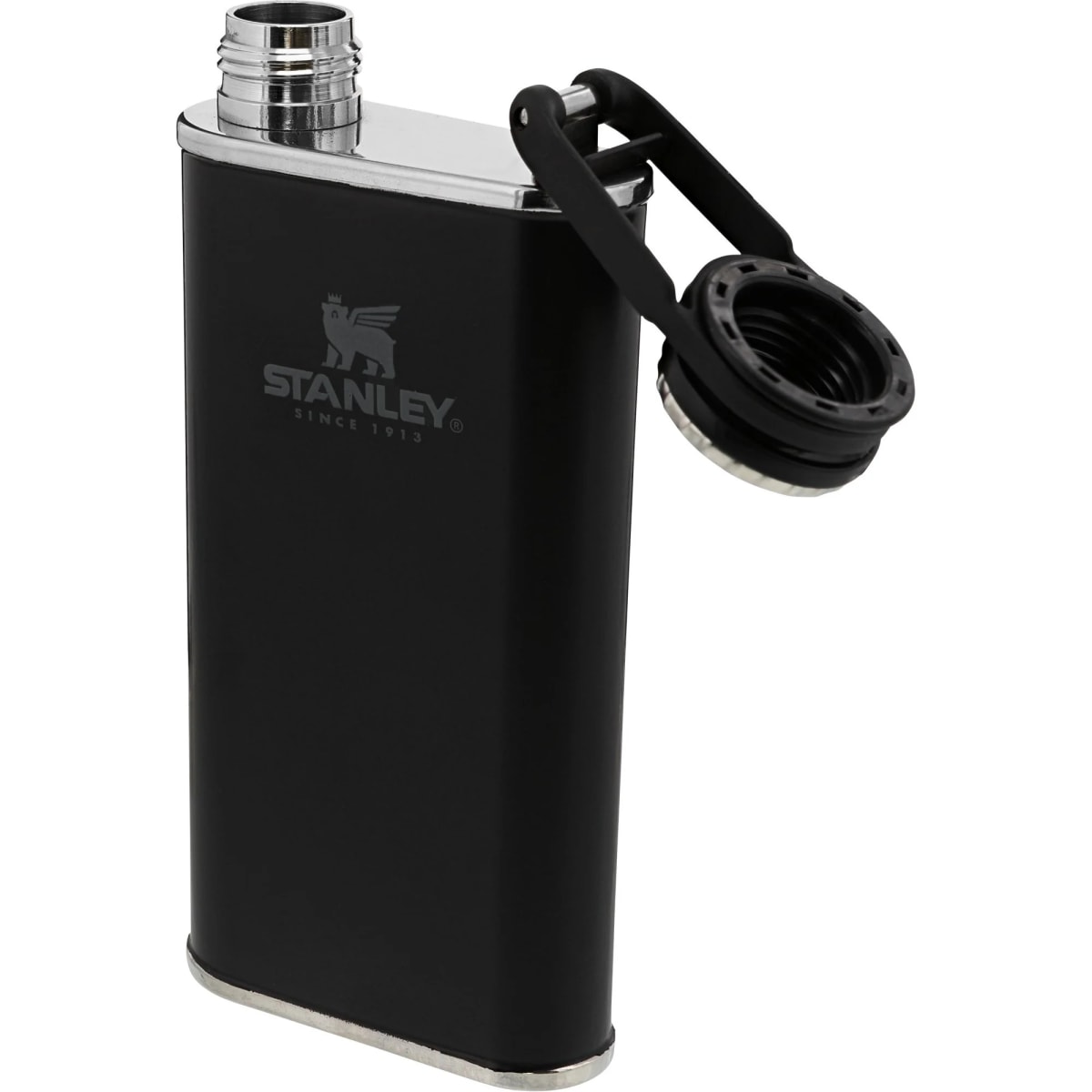 PETACA STANLEY CLASSIC WIDE MOUNT 8 OZ BLACK2