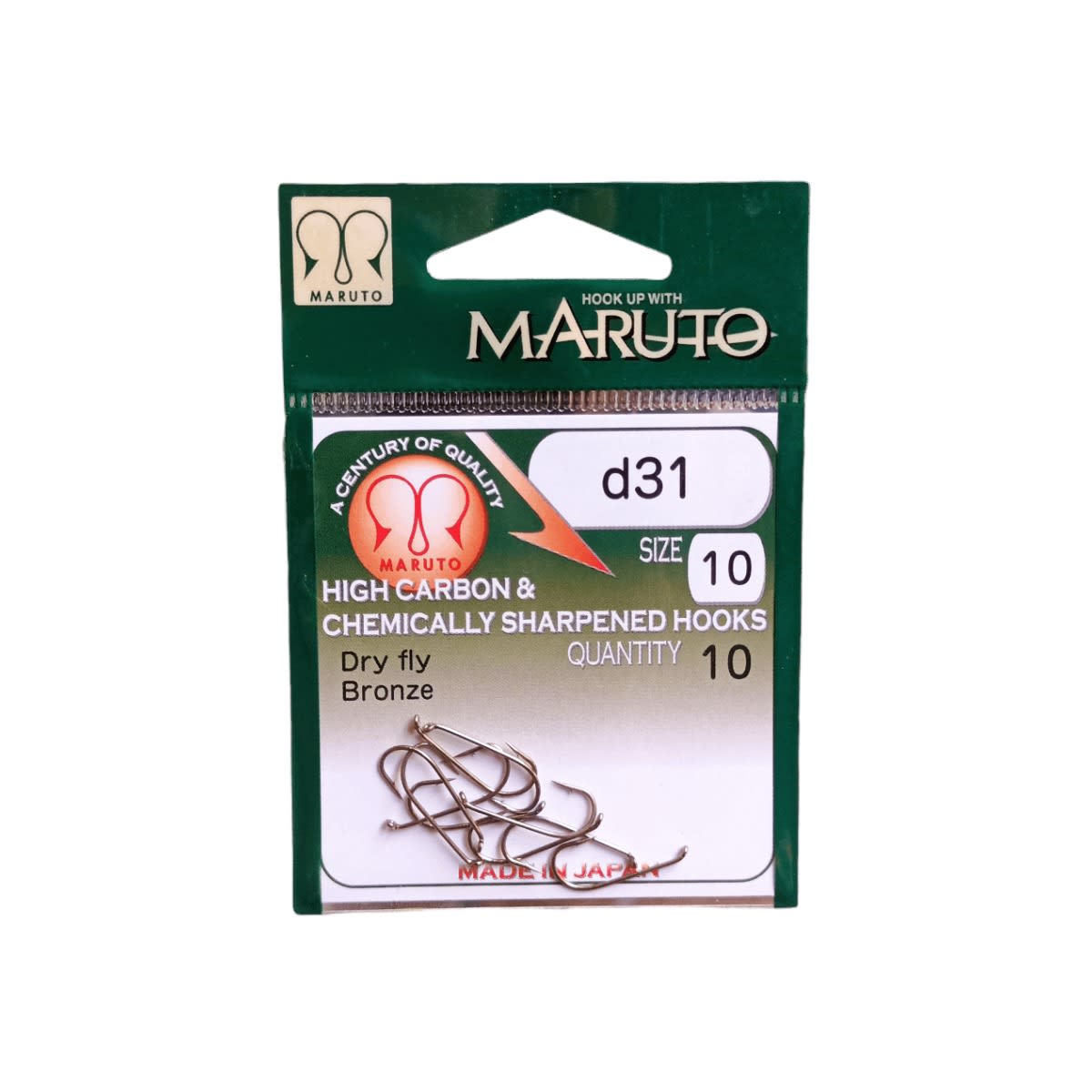DRY FLY HOOK MARUTO D31 #101