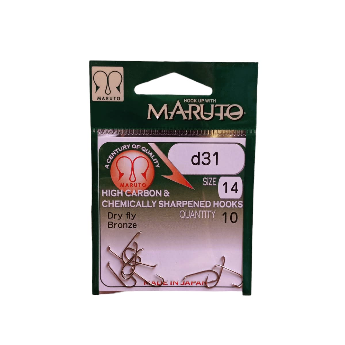 DRY FLY HOOK MARUTO D31 #141