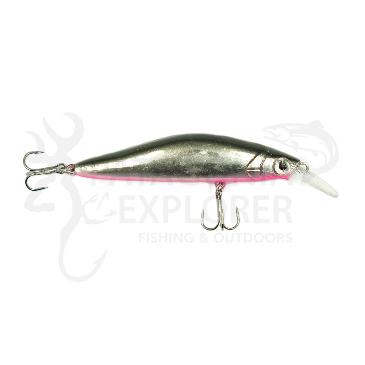 SEÑUELO MINNOW HARD PLATA VARIEDADES 13GR1