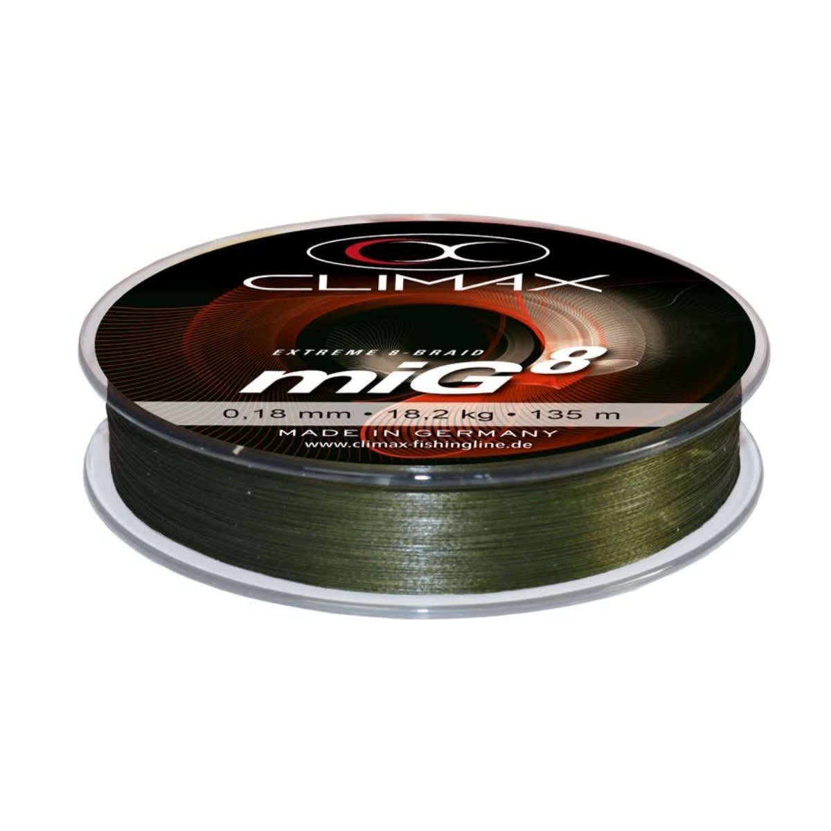 MULTIFILAMENTO CLIMAX IBRAID 100MT VERDE 0.20MM 19 KG1