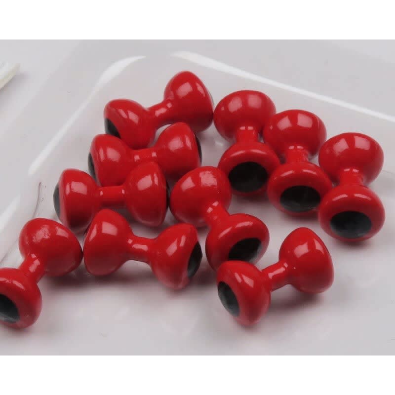 PAINTED LEAD EYES MEDIUM RED #3101