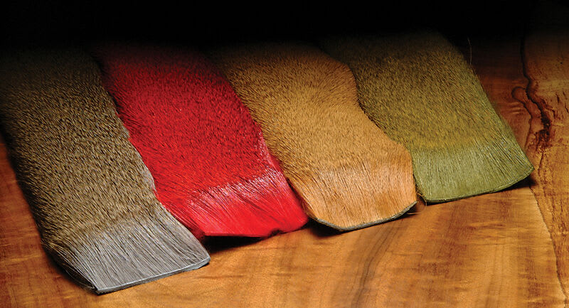 PREMO DEER HAIR STRIP GOLDEN BROWN2