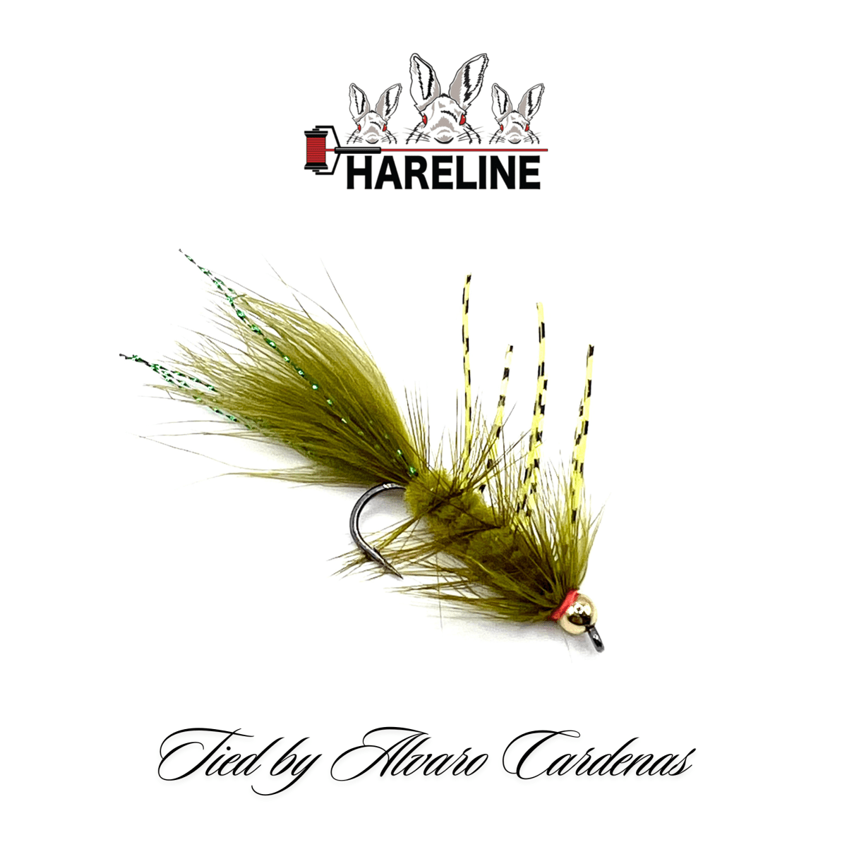 MOSCA WOLLY OLIVA BEAD HEAD LEGS BY ALVARO CARDENAS1