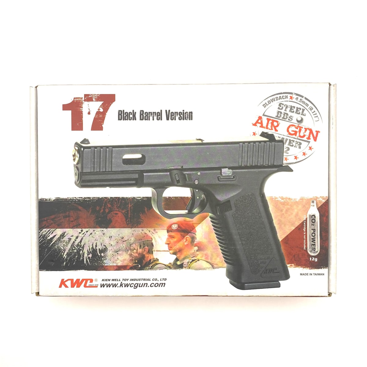 PISTOLA BALIN CO2 KWC GLOCK 173