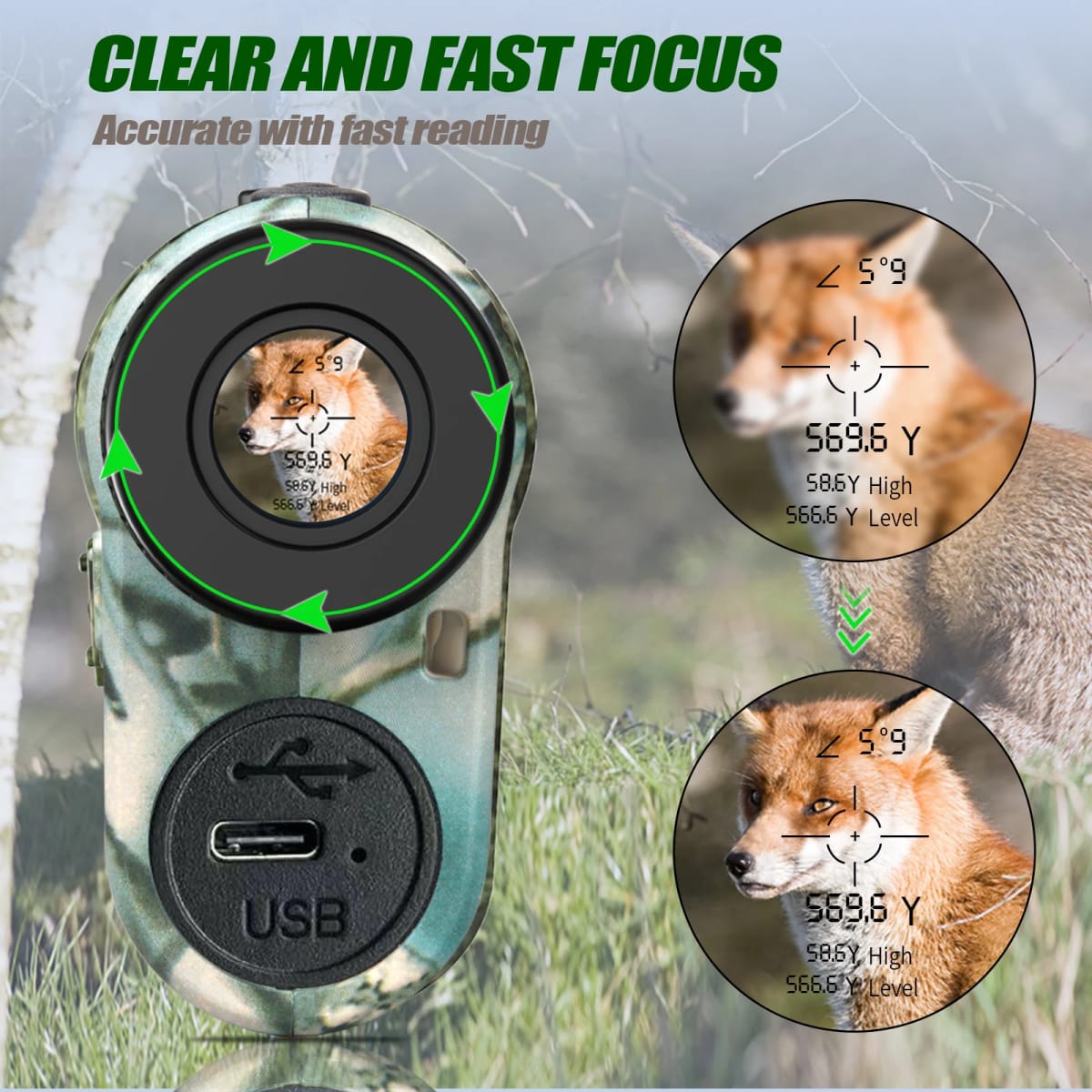TELEMETRO LASER RANGEFINDER4