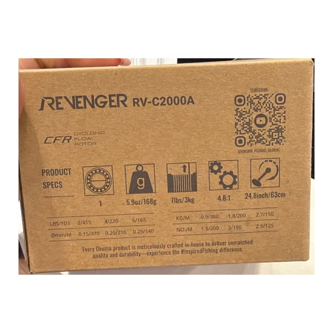 CARRETE OKUMA REVENGER C2000A3