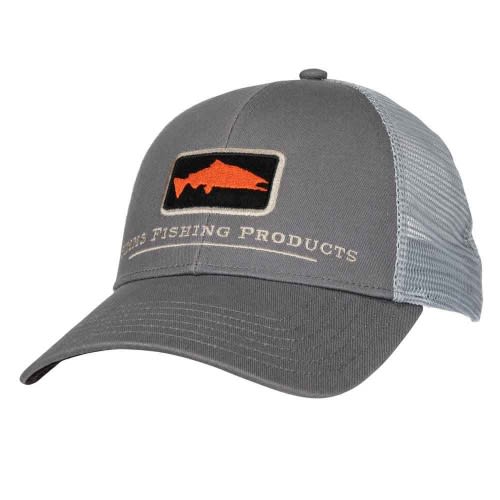 GORRO SIMM'S SALMON ICON TRUCKER SLATE1