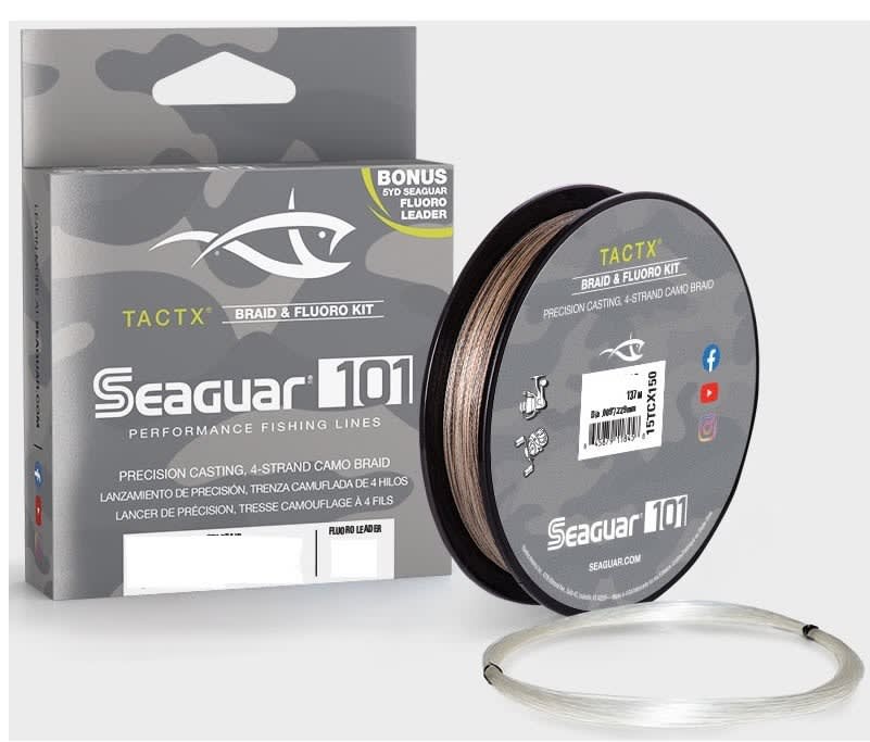 MULTIFILAMENTO SEAGUAR TACTX 4-STRAND CAMO BRAID 0.23MM 15LB 274M1