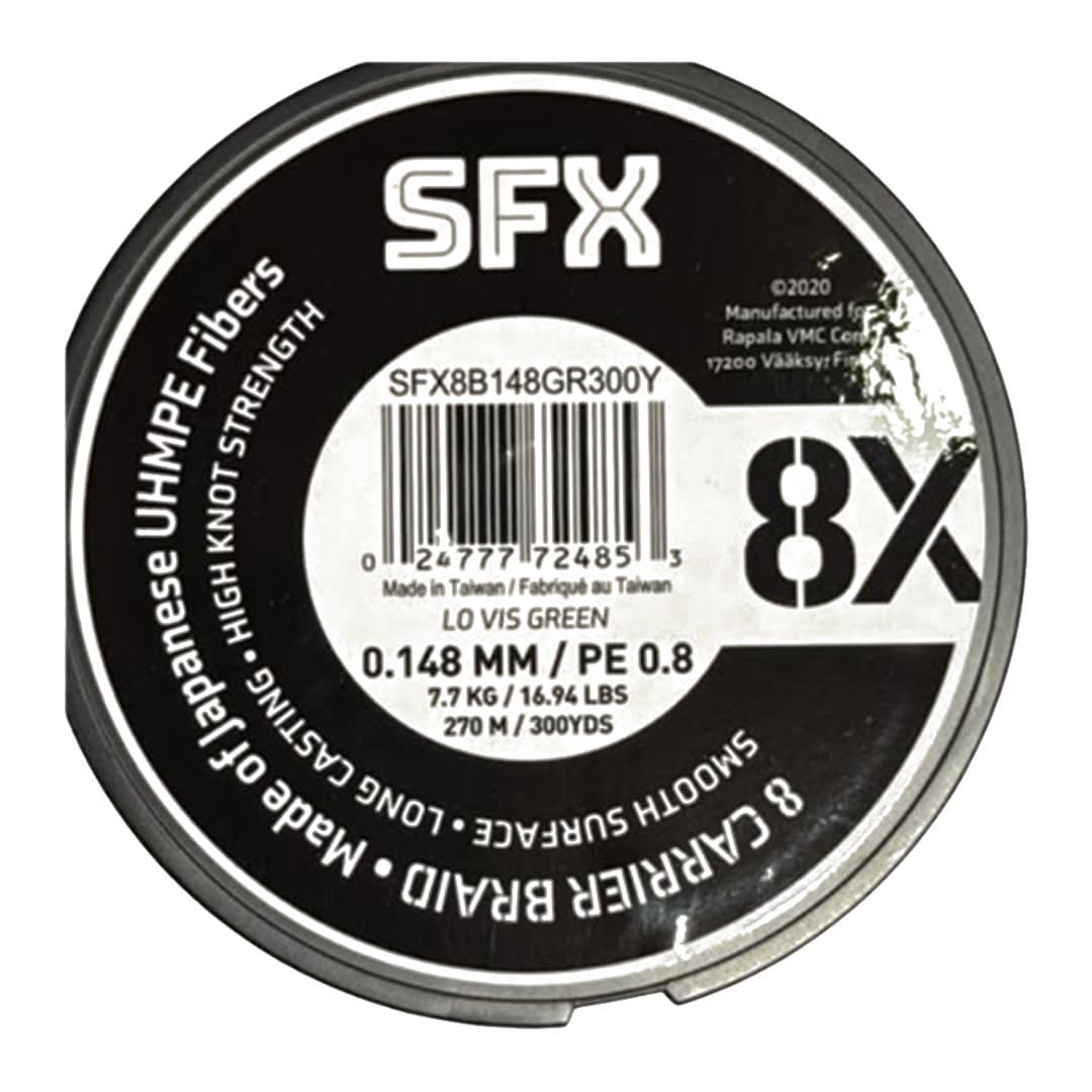 MULTIFILAMENTO SFX 8X 270M 0.14 VERDE2