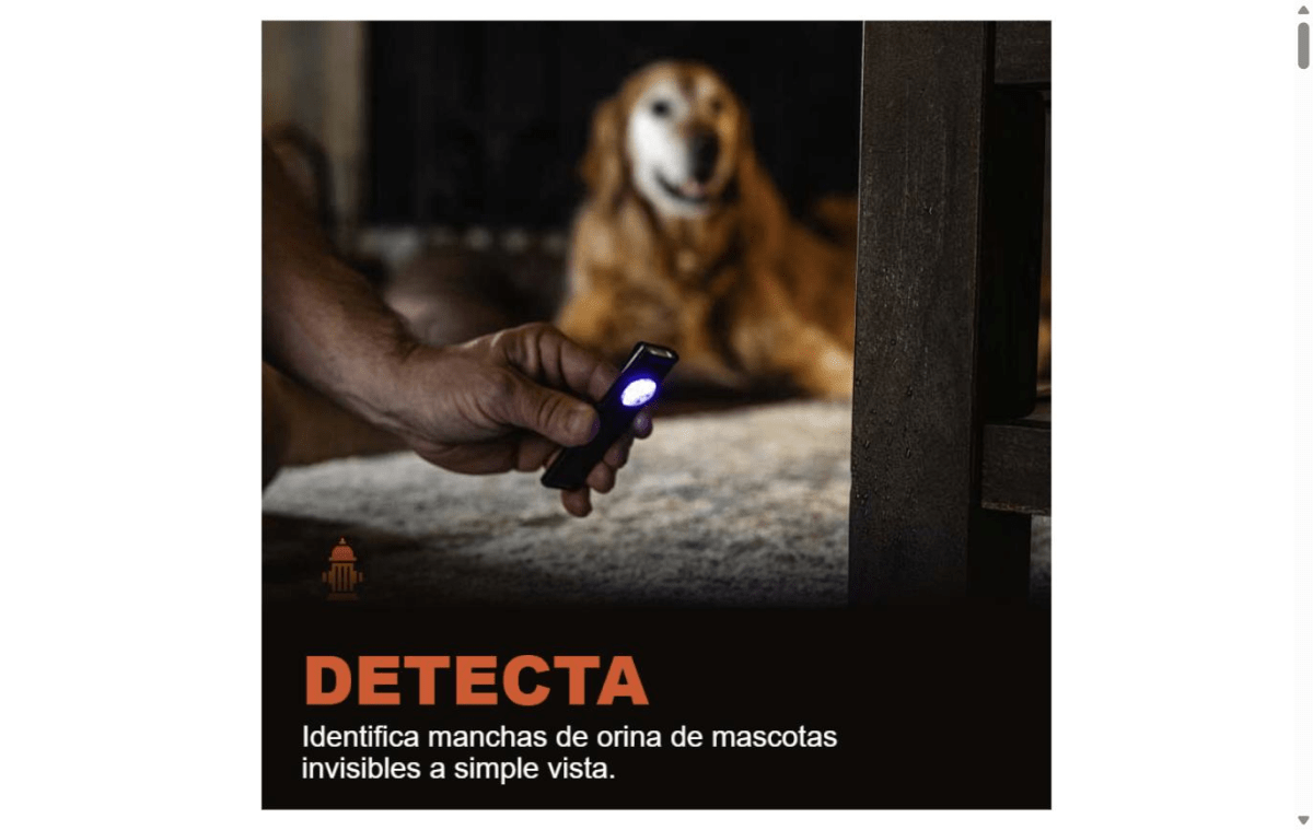 LINTERNA RECARGABLE CON LUZ ULTRAVIOLETA NEBO SLIM MINI 150 LUMENES7