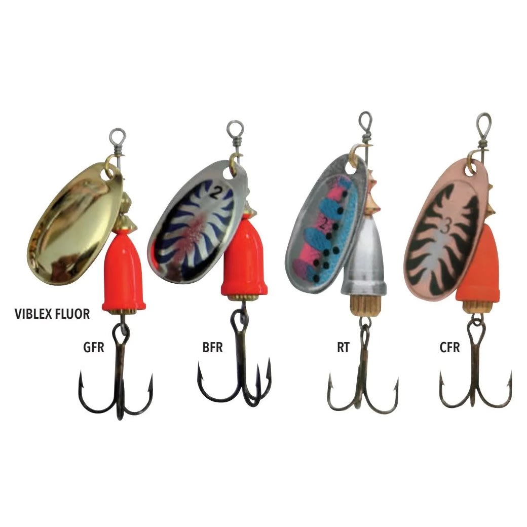 SPINNER FALCON CLAW VIBLEX FLUOR V4 #4 CFR2