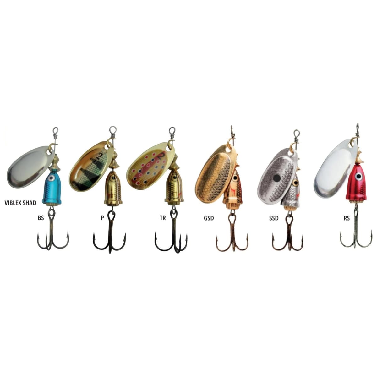 SPINNER FALCON CLAW VIBLEX SHAD V4 #4 GSD2