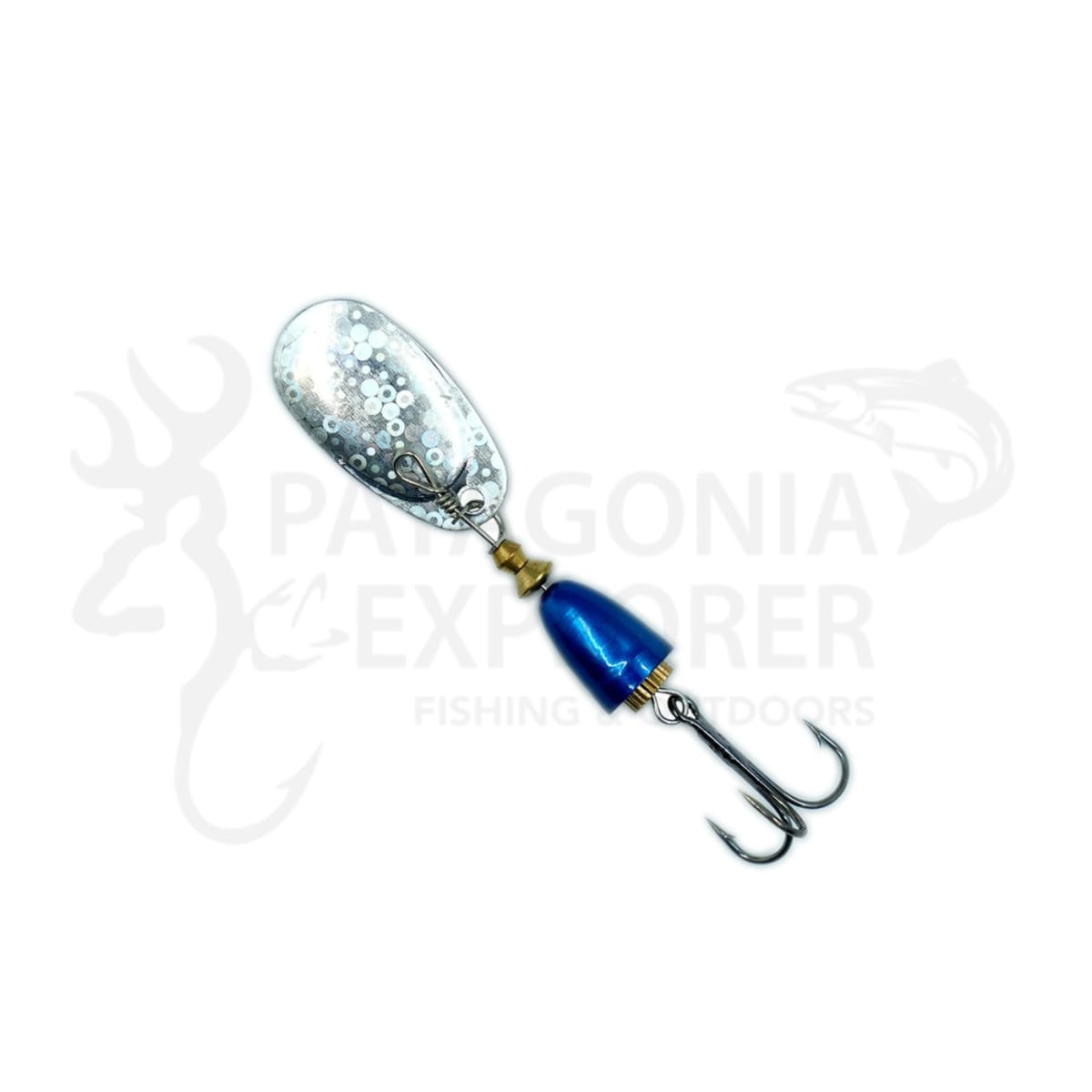 SPINNER SONNAR SAITAMA N°3 - 8.6G HOLOGRAPHIC BODY BLUE1