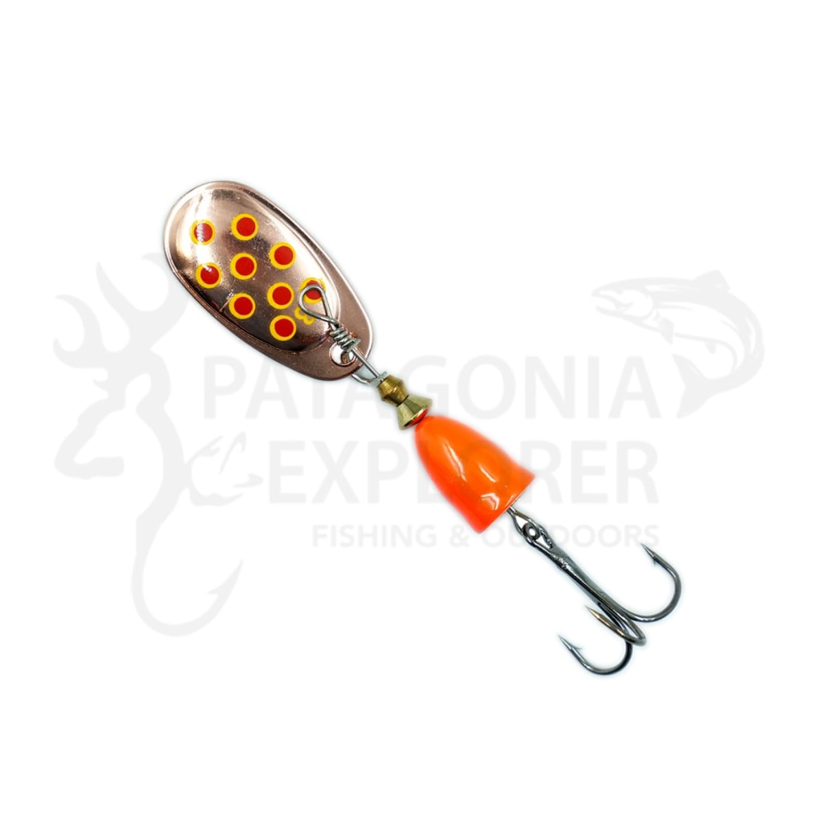 SPINNER SONNAR SAITAMA N°3 - 8.6G COPPER DOT ORANGE1