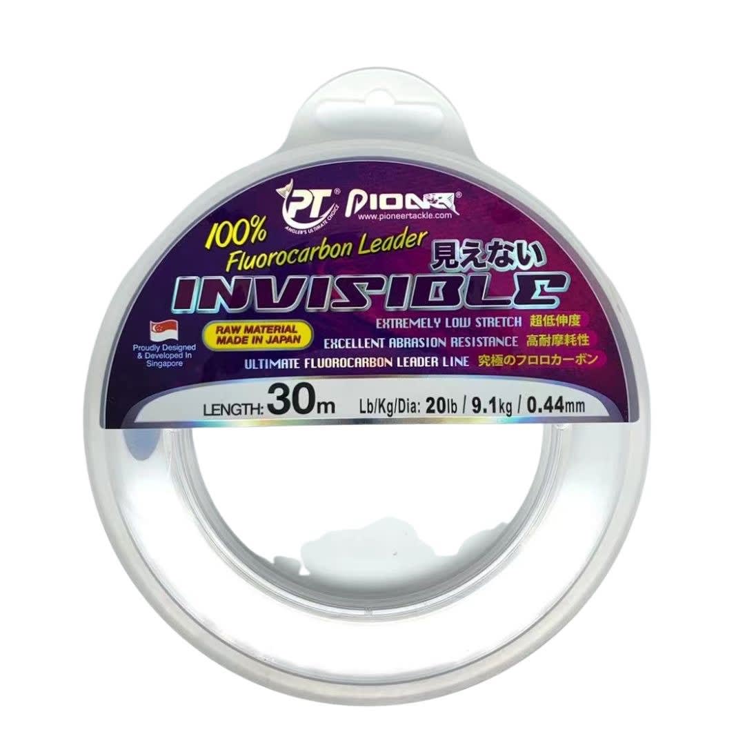 FLOUROCARBONO LEADER PIONEER INVISIBLE 15LB CLEAR1