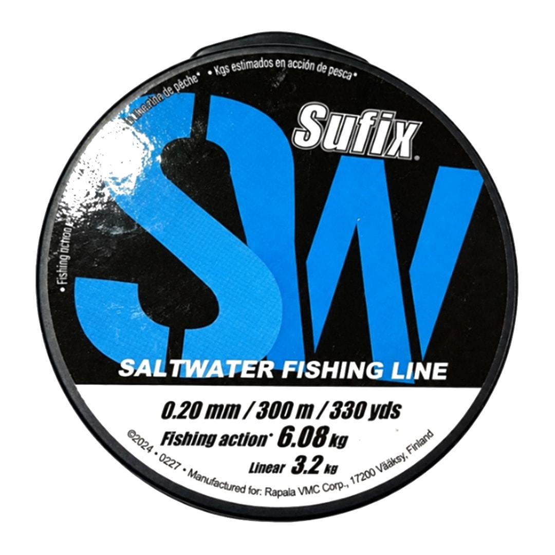 MONOFILAMENTO SUFIX SW MONO 300M 0.20 BLUE LIGHT1