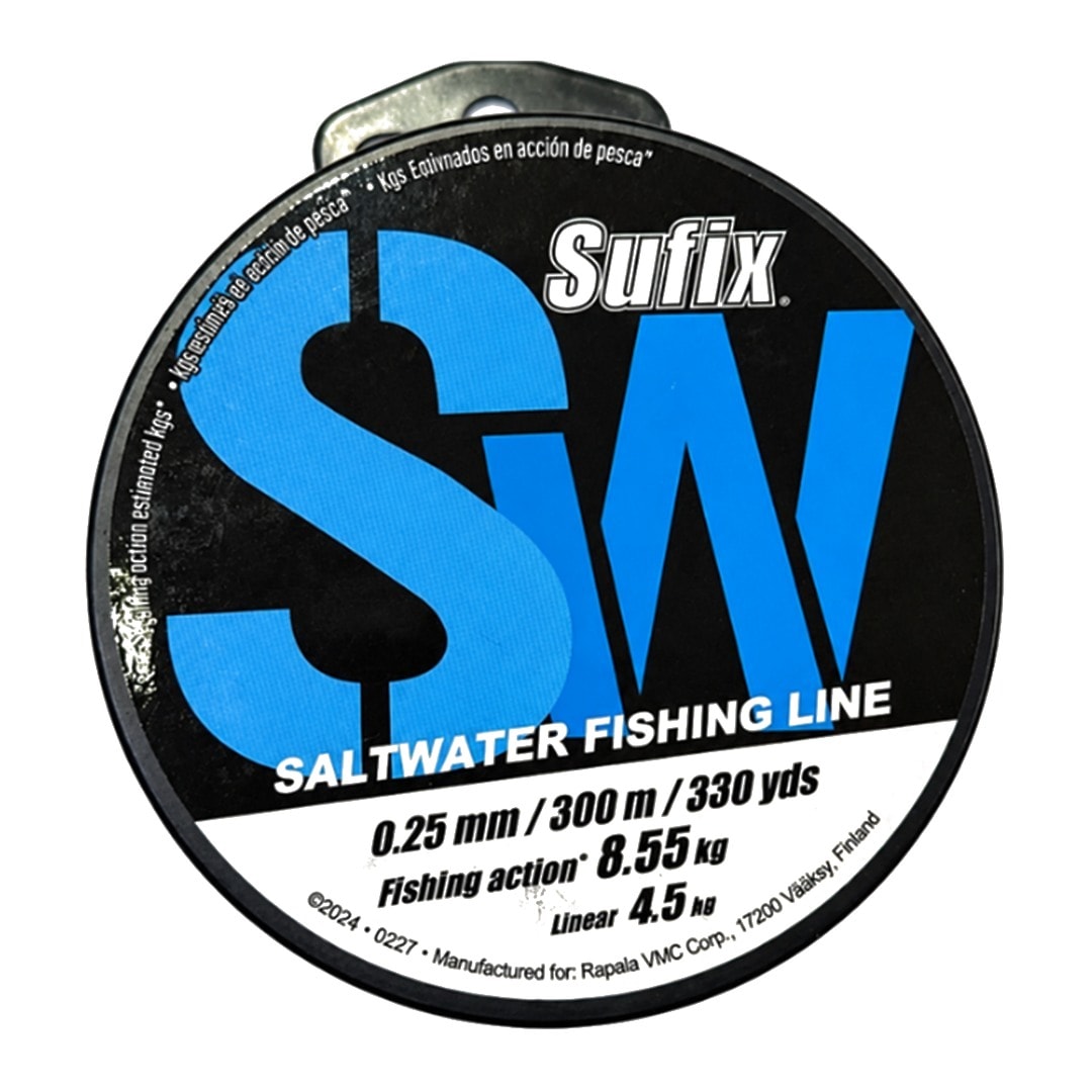MONOFILAMENTO SUFIX SW MONO 300M 0.25 BLUE LIGHT1