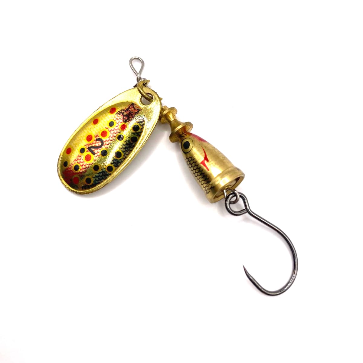 SPINNER BLUE FOX SINGLE HOOK SD N2 - 6G1