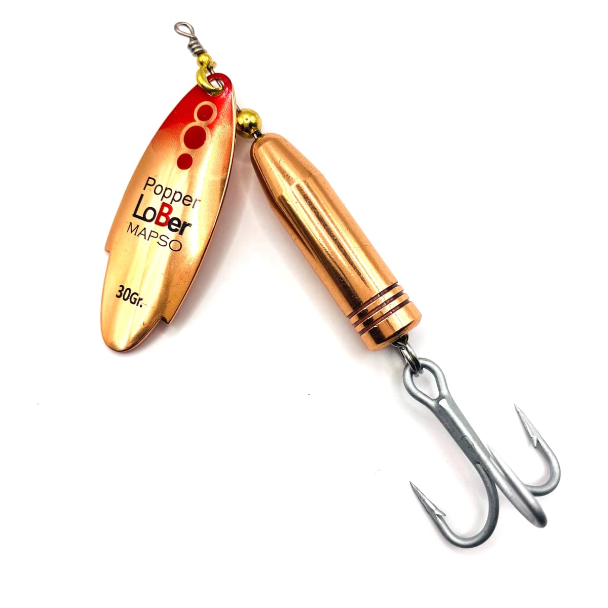 SPINNER MAPSO COBRE-ROJO 30G1