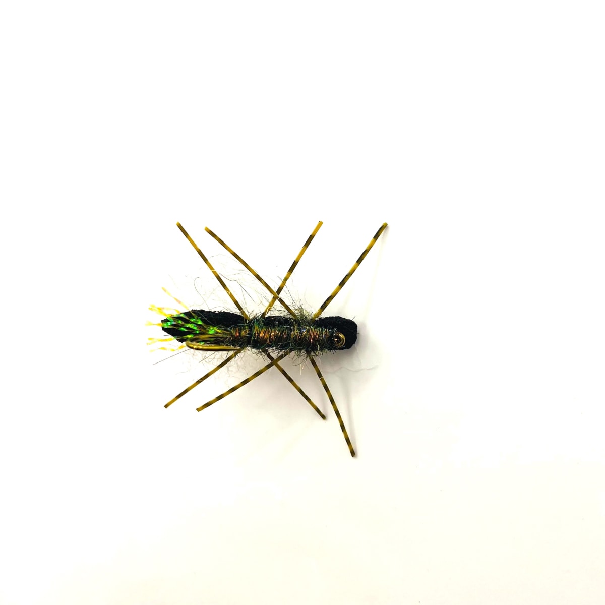 MOSCAS CHUBBY CHERNOBYL PEACOCK/WHITE WING #102