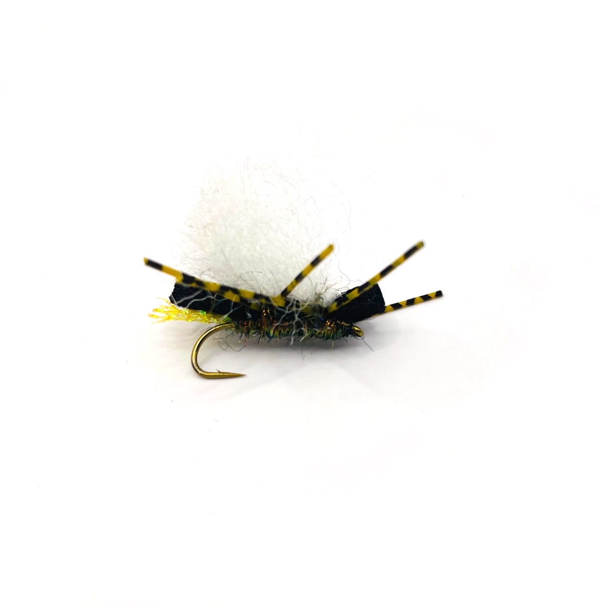 MOSCAS CHUBBY CHERNOBYL PEACOCK/WHITE WING #101