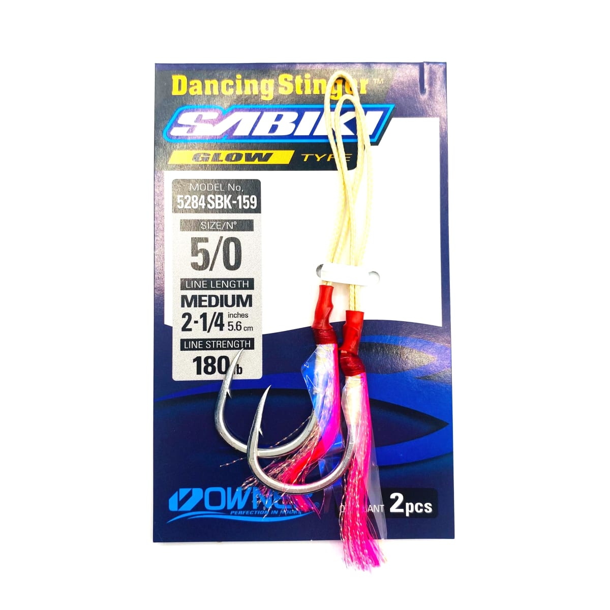 ANZUELO ASISTENTE OWNER DANCING STINGER SABIKI #5/02