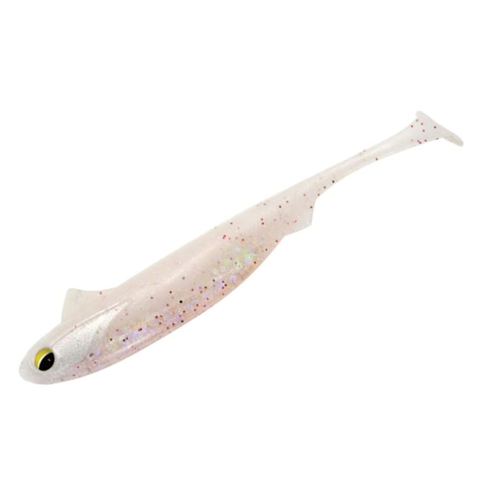 VINILO MAGBITE SNATCH BITE SHAD PLOMO-ROJO / 10CM / 5PCS4