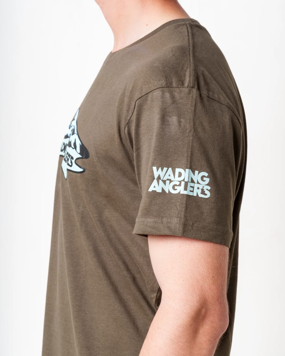 Polera Trucha De Montaña Verde Musgo3