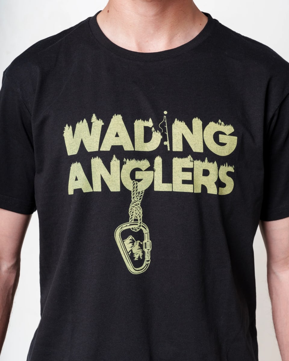 Polera Pesca Y Montaña Negra Hombre1