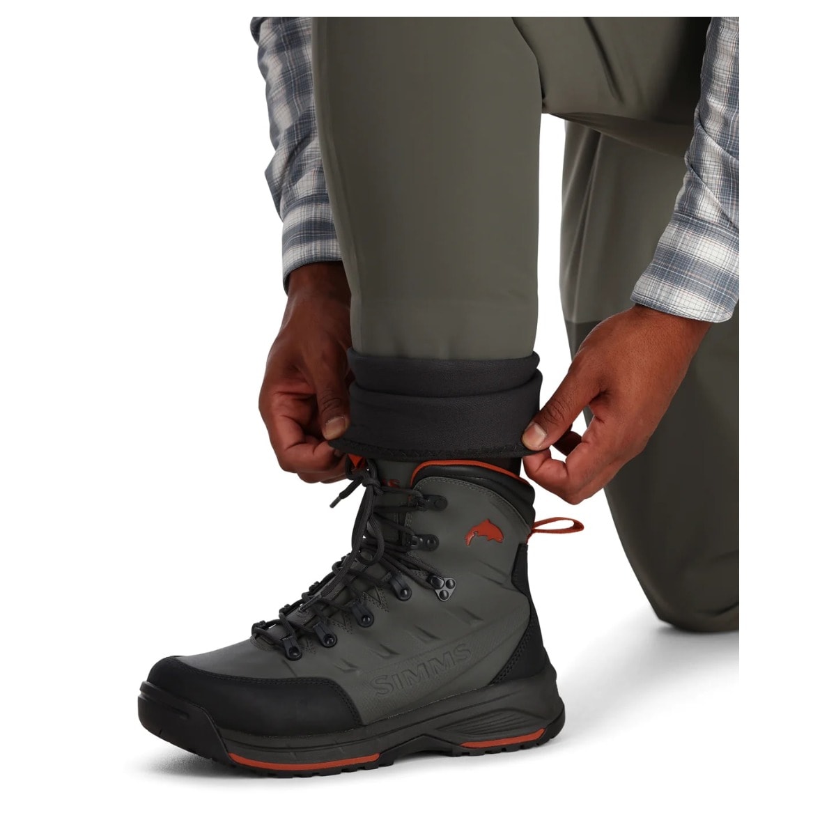 WADER MEN'S FREESTONE STOCKINGFOOT SMOKE TALLA L 9-111