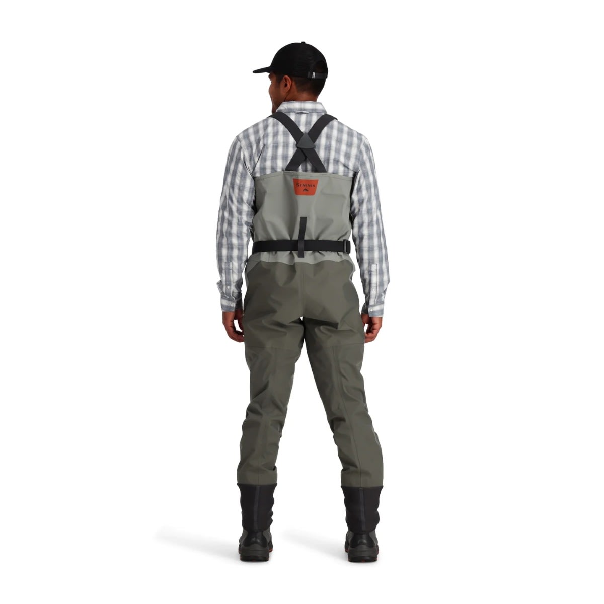 WADER MEN'S FREESTONE STOCKINGFOOT SMOKE TALLA L 9-115