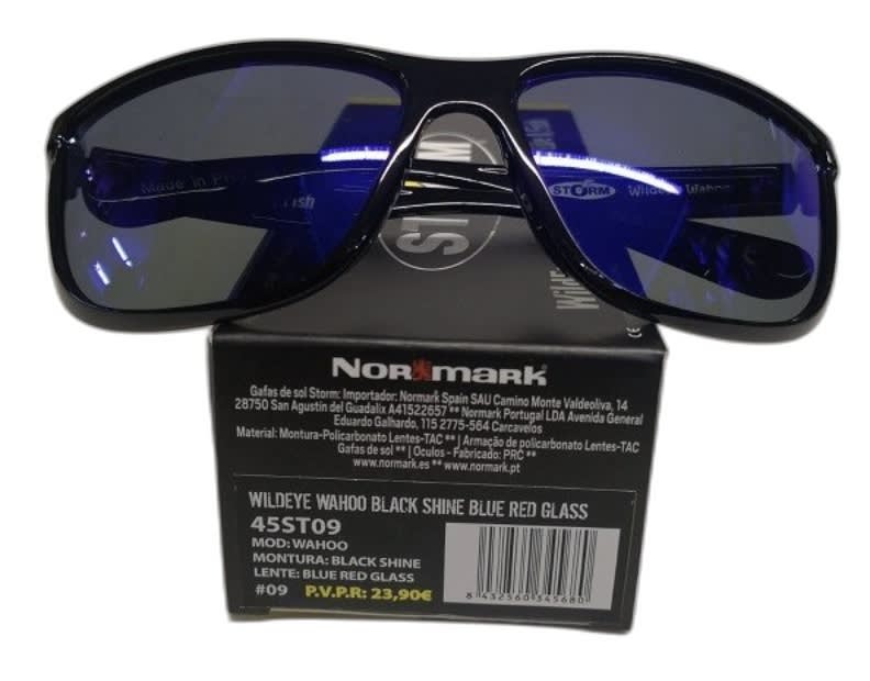 GAFAS WILDE WAHOO BLKSHIN BL RD 45ST093