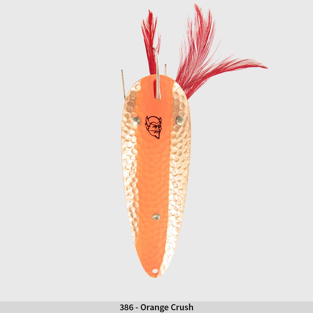 CUCHARA DARDEVLE IMP WEEDLESS 11G / 386 ORANGE CRUSH1