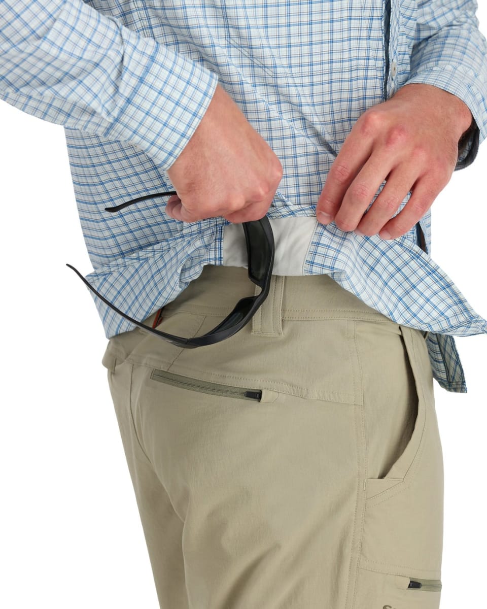 CAMISA M'S STONE COLD LS SHIRT SKY/NIGHTFALL RETRO PLAID5