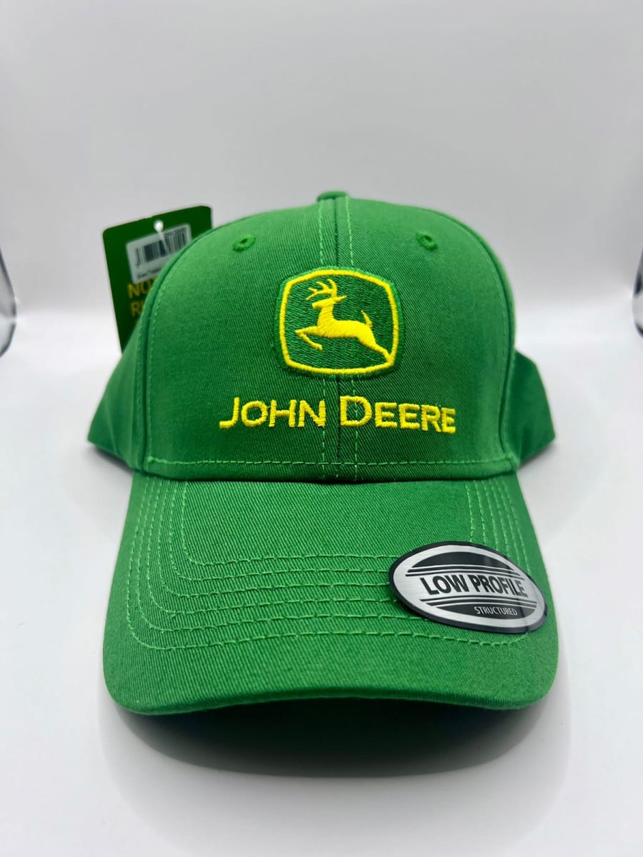 GORRO JOHN DEERE TELA VERDE2