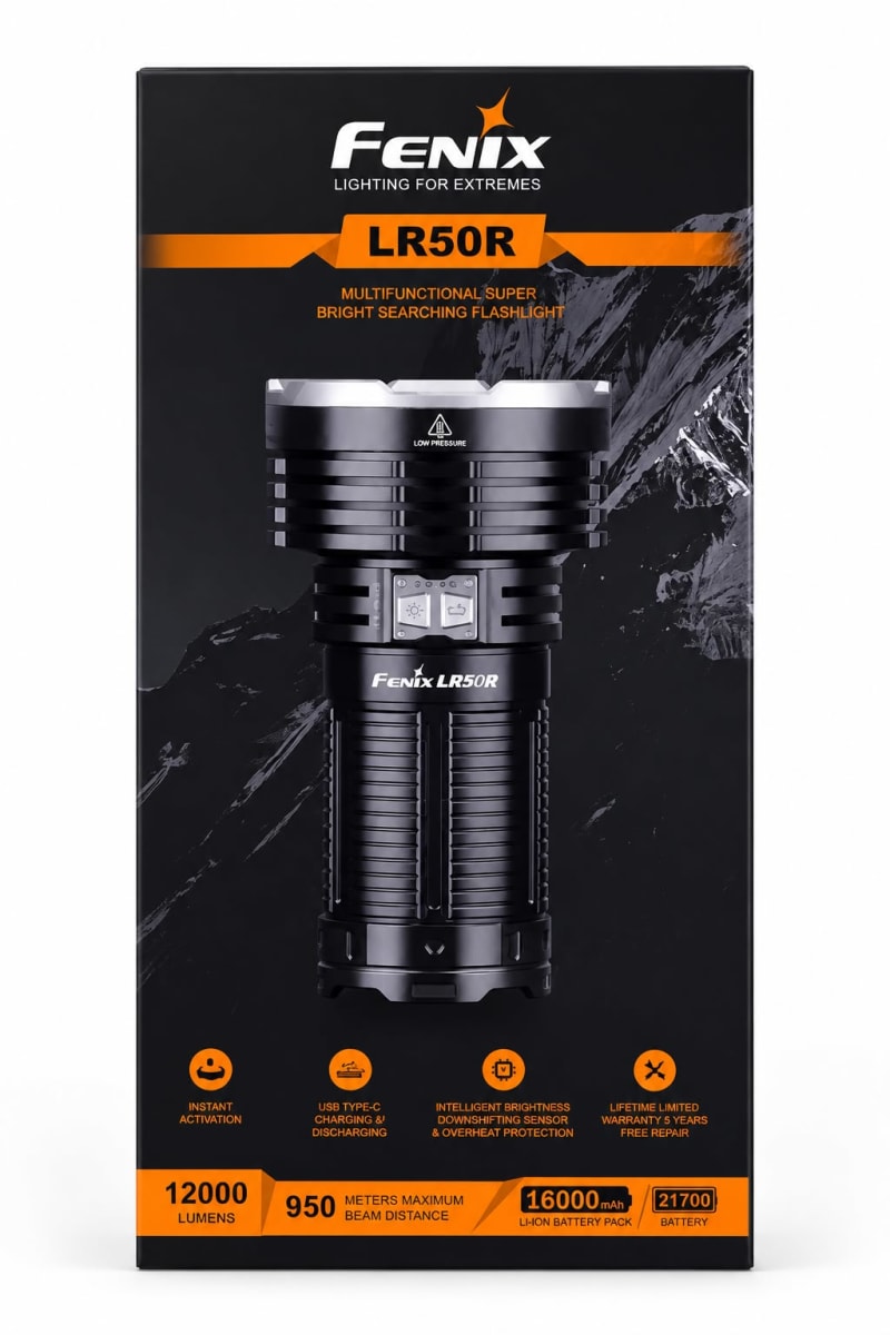 LINTERNAS FENIX LR50R1
