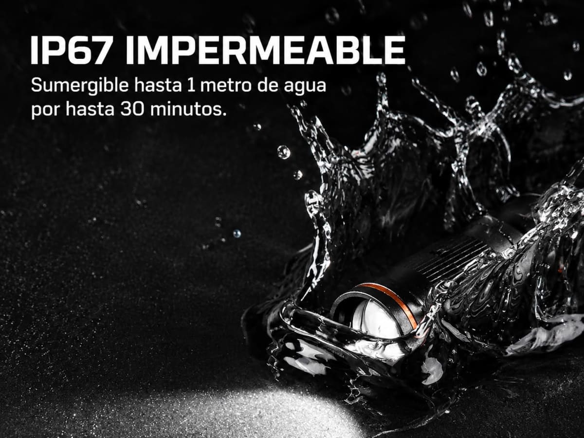 LINTERNA DE MANO NEBO COLUMBO  250 RC/FLEX4