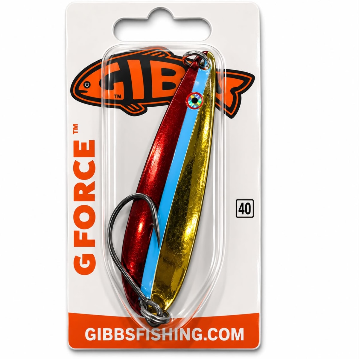 CUCHARA TROLLING GIBBS G-FORCE 40 – SPRING ROLL5