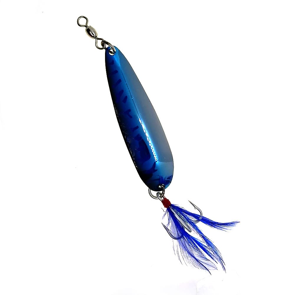 CUCHARA KING SPOON/KROCODILE FEATHER 63G4