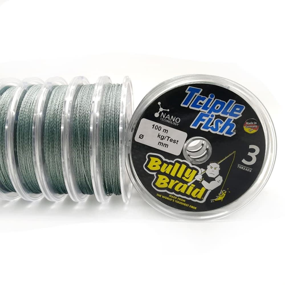 MULTIFILAMENTO BULLY BRAID 100M GREEN1