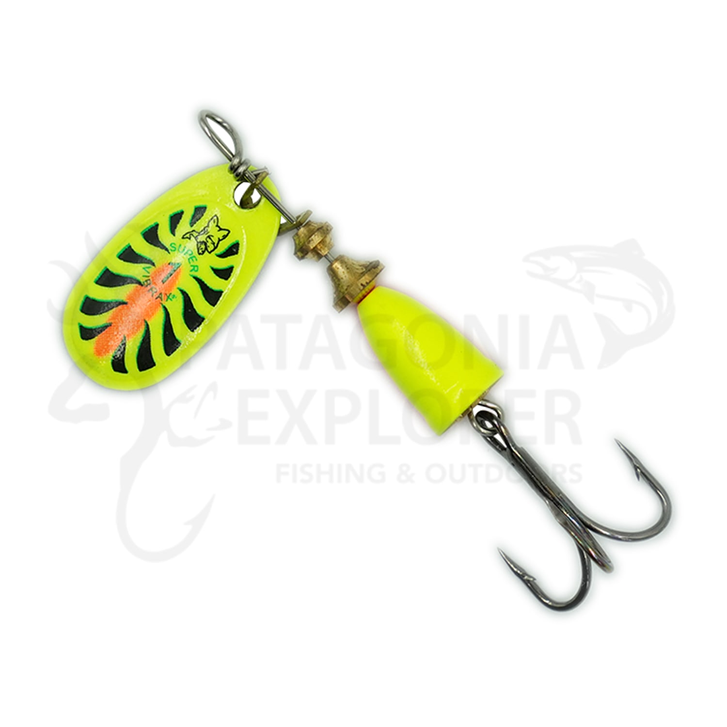 SPINNER BLUE FOX VIBRAX FLUOR N1 / 4G. | Patagonia Explorer Tienda