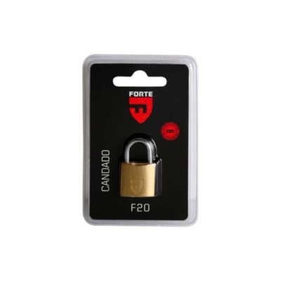 Candado F 20 blíster FORTE1