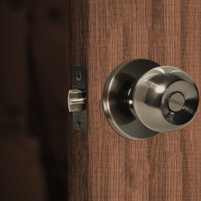 Cerradura tipo bola baño bronce quemado LGO1